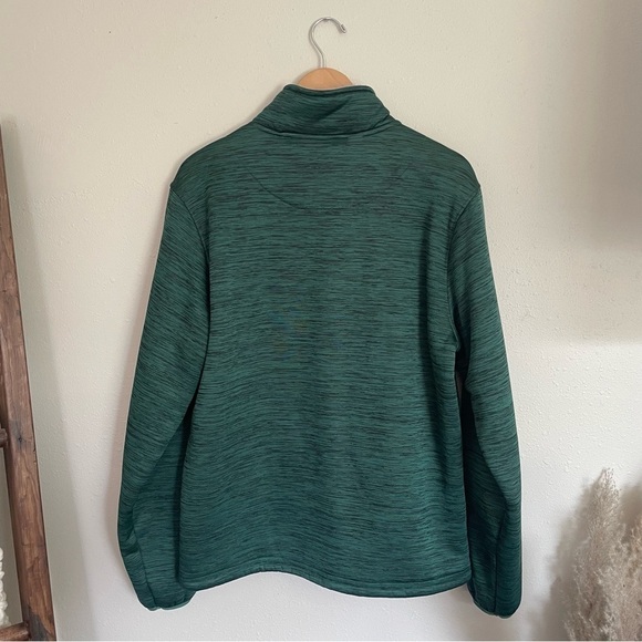 Green Bay Packers | Full Zip Sherpa Lined Green & Gold Jacket - Picture 4 of 10